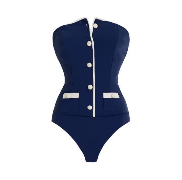 Trendy Marines body suit shorts set