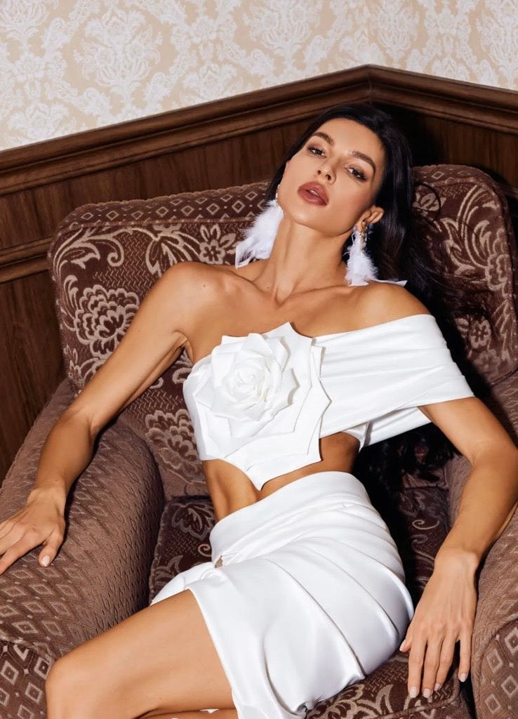EstherFlowers Satin Set