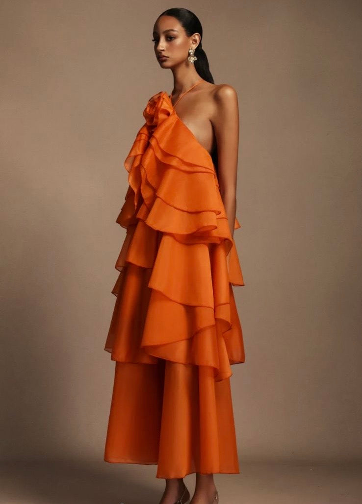 Fly me away ruffles sexy shoulders