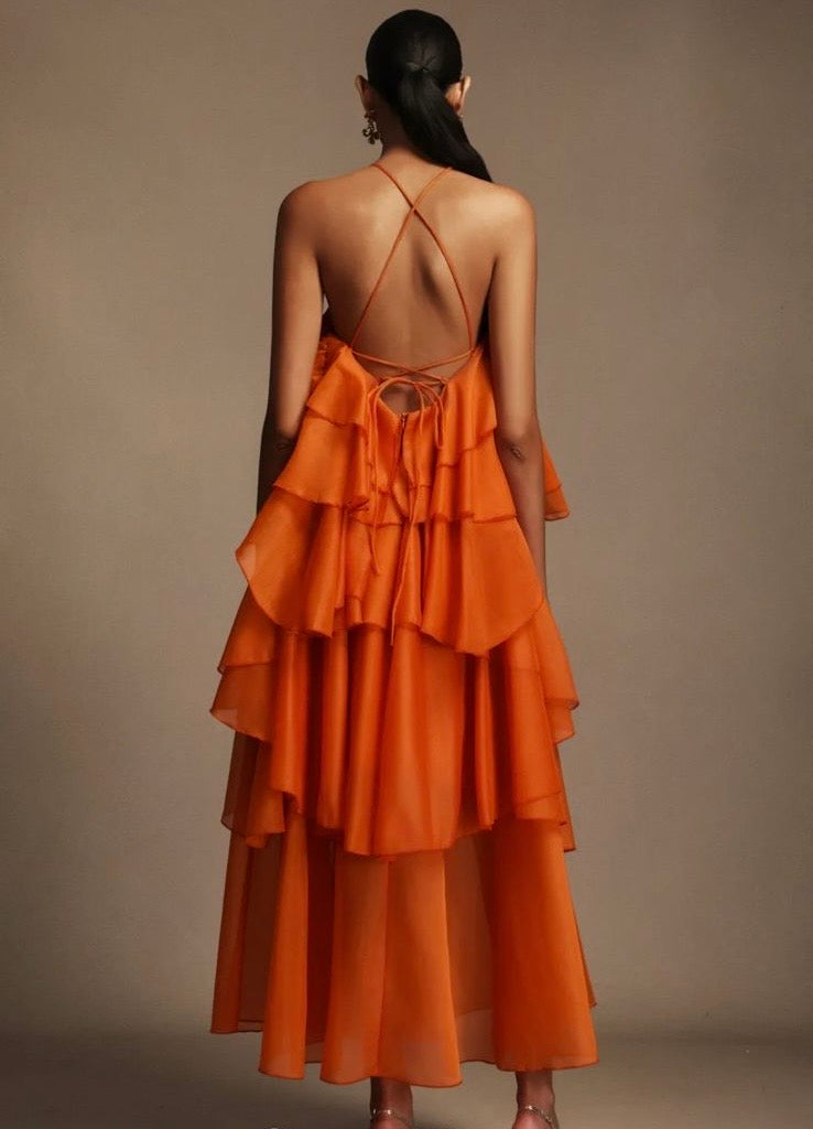 Fly me away ruffles sexy shoulders