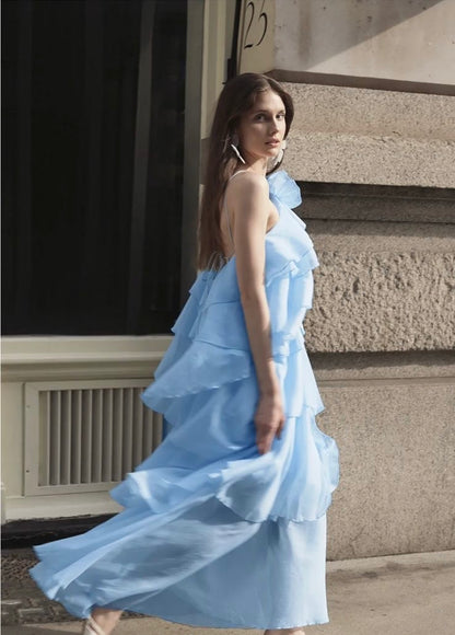 Fly me away ruffles sexy shoulders