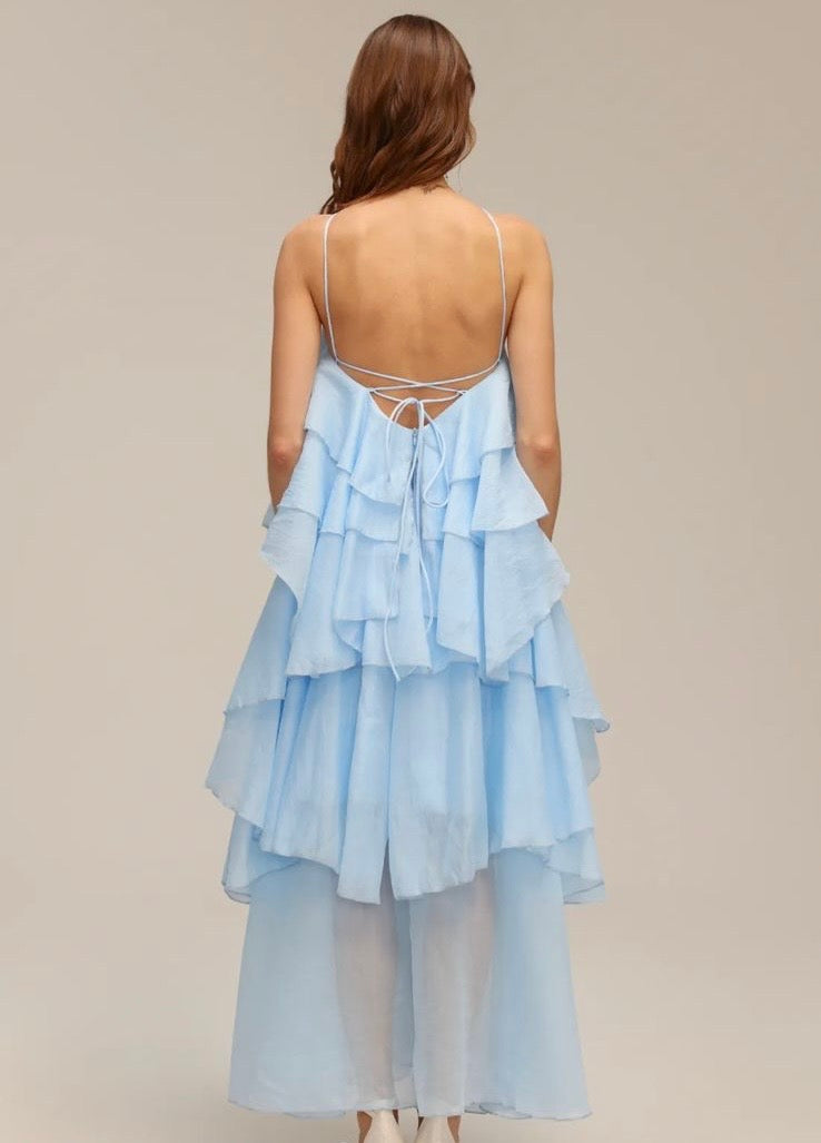 Fly me away ruffles sexy shoulders